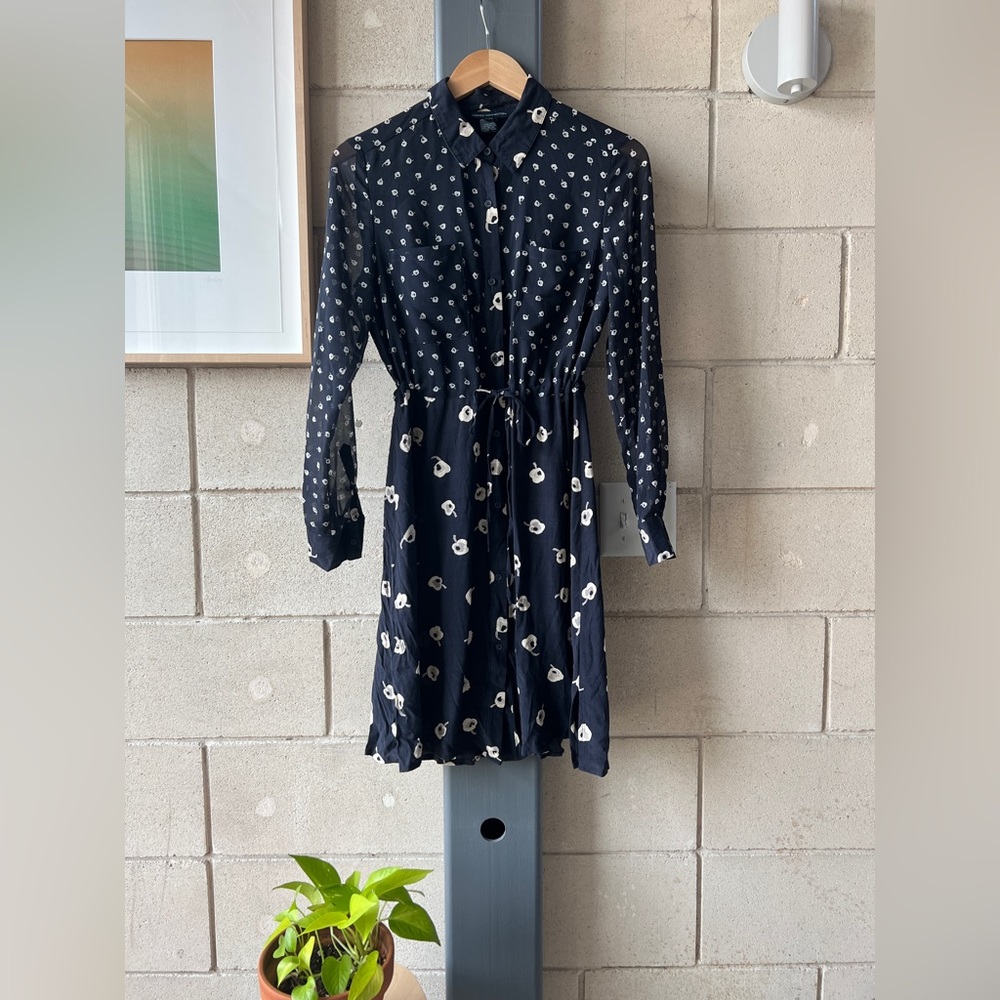 French Connection Floral Print Dress